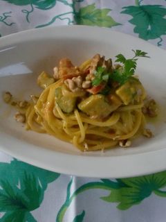 クリームチーズとカレーのパスタ!-レシピのメイン写真