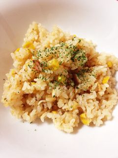 けみアミ美夕の炊飯器で柿のピラフ-レシピのメイン写真