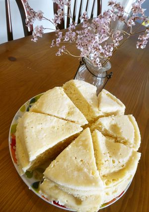 レンジで簡単♪ふんわり蒸しパン♡-レシピのメイン写真
