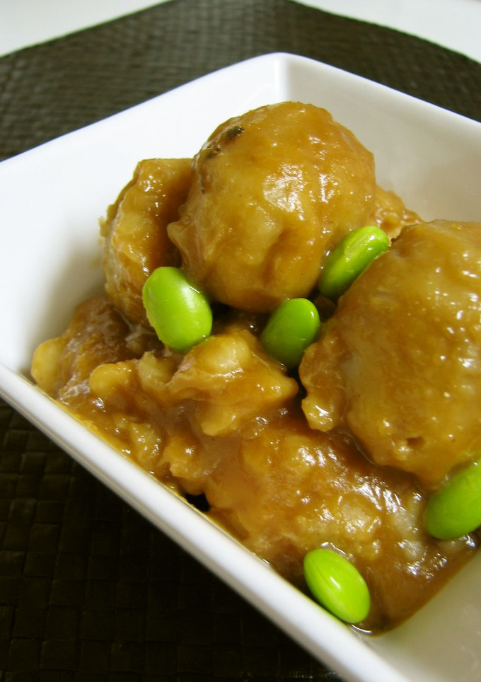煮物　里芋のピーナツバターとも和え-レシピのメイン写真