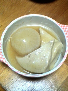 アツアツ!トロトロ!かぶと高野豆腐の煮物-レシピのメイン写真