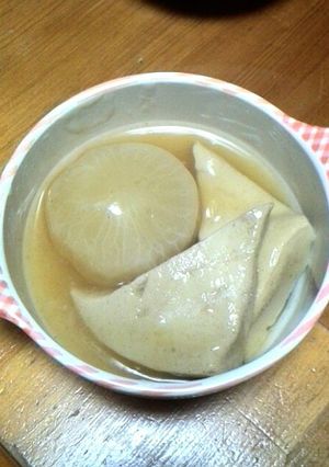 アツアツ！トロトロ！かぶと高野豆腐の煮物-レシピのメイン写真