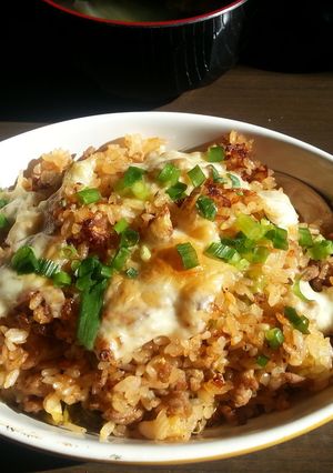 辛い!続!青とがらしとにんにくの炒飯-レシピのメイン写真