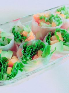 ダイエット応援弁当❥❥生春巻き-レシピのメイン写真