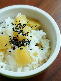 土鍋でさつまいもご飯♪-レシピのメイン写真
