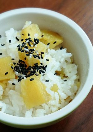 土鍋でさつまいもご飯♪-レシピのメイン写真