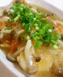 柚子と大根おろしの揚げ出し豆腐