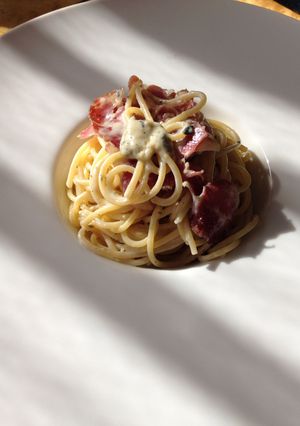 ブルーチーズスパゲティ-レシピのメイン写真