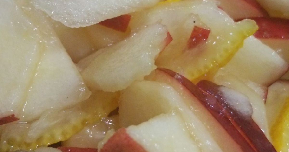 ゆずリンゴ by クックKaren♡ 【クックパッド】 簡単おいしいみんなの