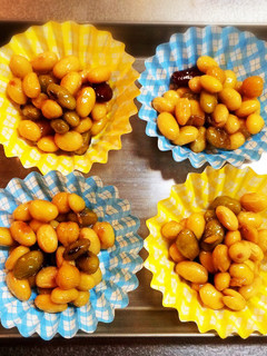 お弁当に!簡単煮豆-レシピのメイン写真