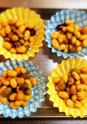お弁当に！簡単煮豆-レシピのメイン写真