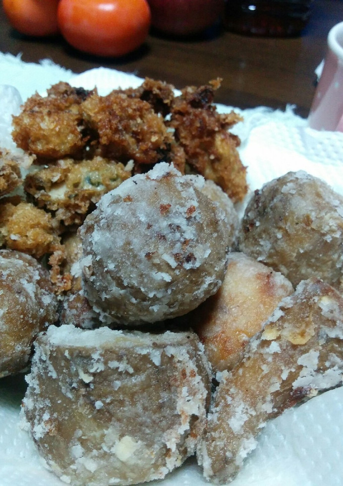 里芋の煮物の残りで♪唐揚げ-レシピのメイン写真