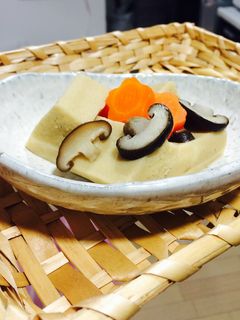 懐かしい味!高野豆腐の煮物-レシピのメイン写真