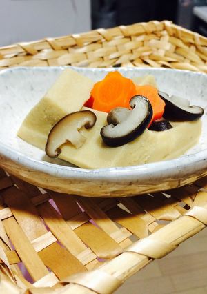 懐かしい味！高野豆腐の煮物-レシピのメイン写真