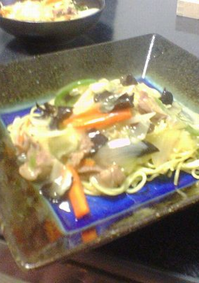 うまうま～の☆あんかけ焼きそば-レシピのメイン写真