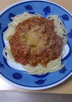 トマト嫌いの子が大好きミートスパゲッティ-レシピのメイン写真
