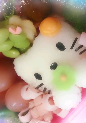 キティちゃん弁当-レシピのメイン写真