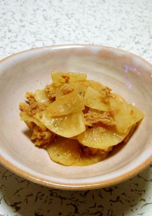 大根のツナ炒め煮-レシピのメイン写真