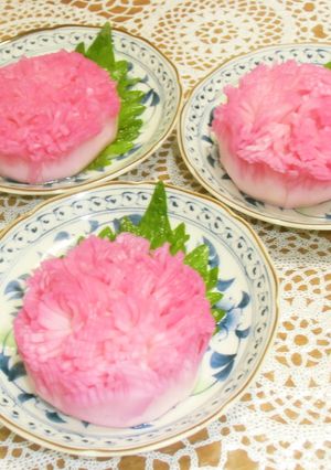 薄紅菊花蕪-レシピのメイン写真