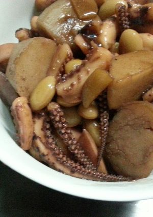 里芋とイカの煮物-レシピのメイン写真