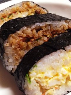 朝ご飯ランチにおにぎらずサンドイッチ風①-レシピのメイン写真