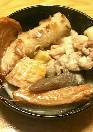 簡単♪体温まる♪酒粕で練り物おでん-レシピのメイン写真