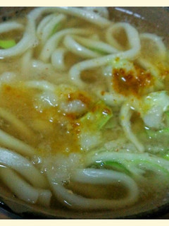 みぞれおろしカレーうどん(カレー粉使用)-レシピのメイン写真