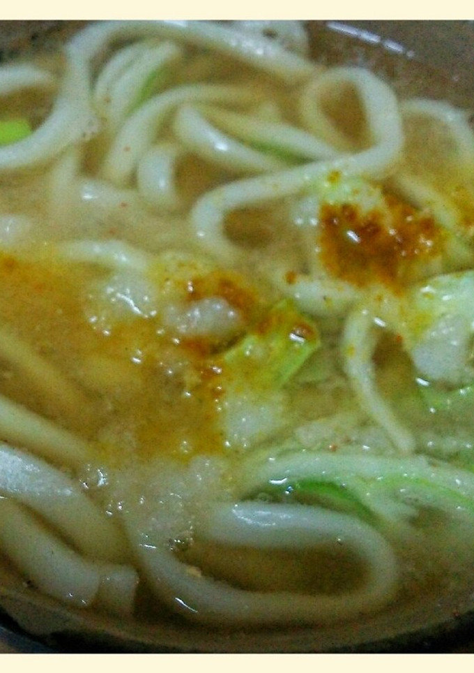 みぞれおろしカレーうどん（カレー粉使用）-レシピのメイン写真