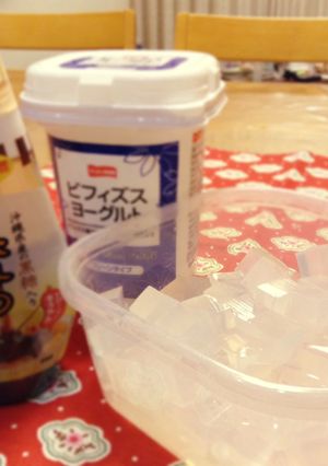 タッパーで簡単！基本のシンプル寒天-レシピのメイン写真
