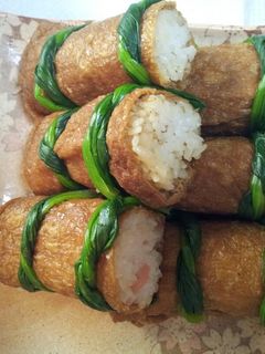 おいなりさん風巻き寿司 油揚げ-レシピのメイン写真