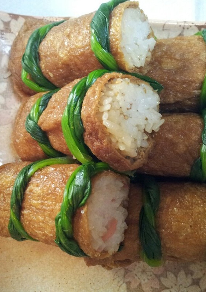 おいなりさん風巻き寿司 油揚げ-レシピのメイン写真