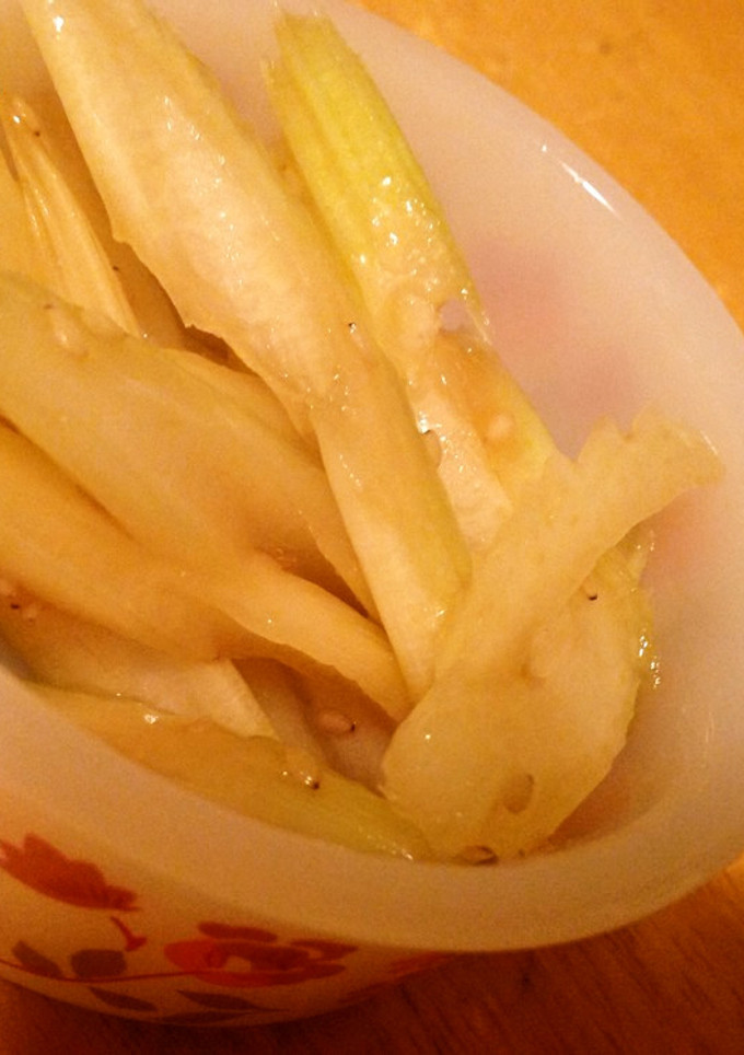 セロリの中華風漬物-レシピのメイン写真