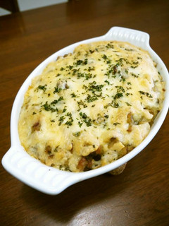 3種の茸とポテトとベーコンのチーズ焼き♪-レシピのメイン写真