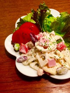 彩りレンコンサラダ○°*-レシピのメイン写真