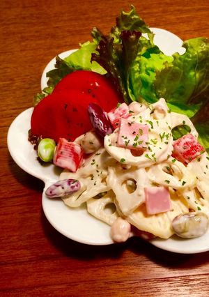 彩りレンコンサラダ○°＊-レシピのメイン写真