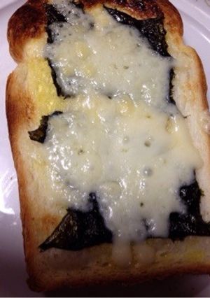 *のりチーズトースト*-レシピのメイン写真
