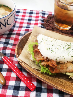 cafe風ライスバーガー-レシピのメイン写真