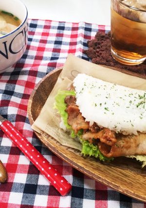 cafe風ライスバーガー-レシピのメイン写真