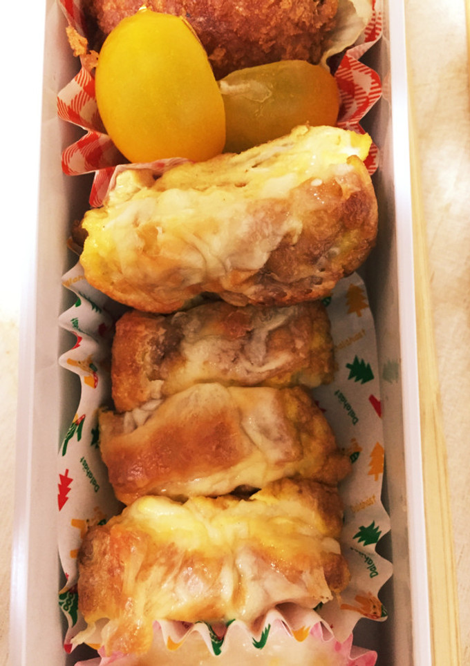いつもよりちょい豪華な厚焼き玉子♪-レシピのメイン写真