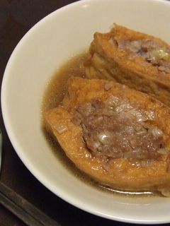 肉詰め厚揚げの煮物-レシピのメイン写真