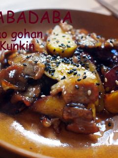 ご飯が進む!豚バラとさつま芋の甘辛炒め-レシピのメイン写真