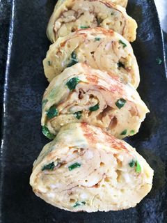 だし巻き卵!ふわっとネギ入り-レシピのメイン写真