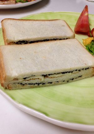 ごまチーズサンド-レシピのメイン写真