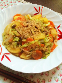 黄金のタレで〜美味しい野菜炒め〜♪-レシピのメイン写真