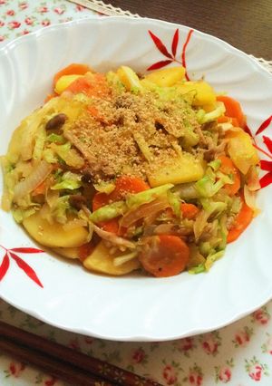 黄金のタレで〜美味しい野菜炒め〜♪-レシピのメイン写真