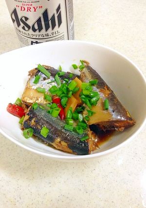 イワシとサンマのピリ辛さっぱり煮-レシピのメイン写真