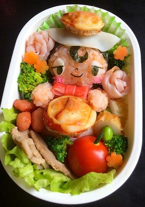 簡単かわいいミニミニピザ風♪キャラ弁に！-レシピのメイン写真