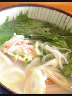 かんたん鶏白湯うどん-レシピのメイン写真