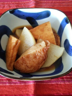 聖護院大根の麺つゆ煮物♪-レシピのメイン写真