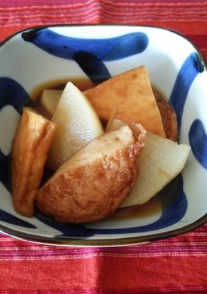 聖護院大根の麺つゆ煮物♪-レシピのメイン写真